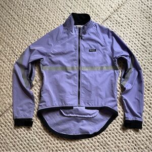 Running Room Lavender Jacket with Reflective Accents | xsmall